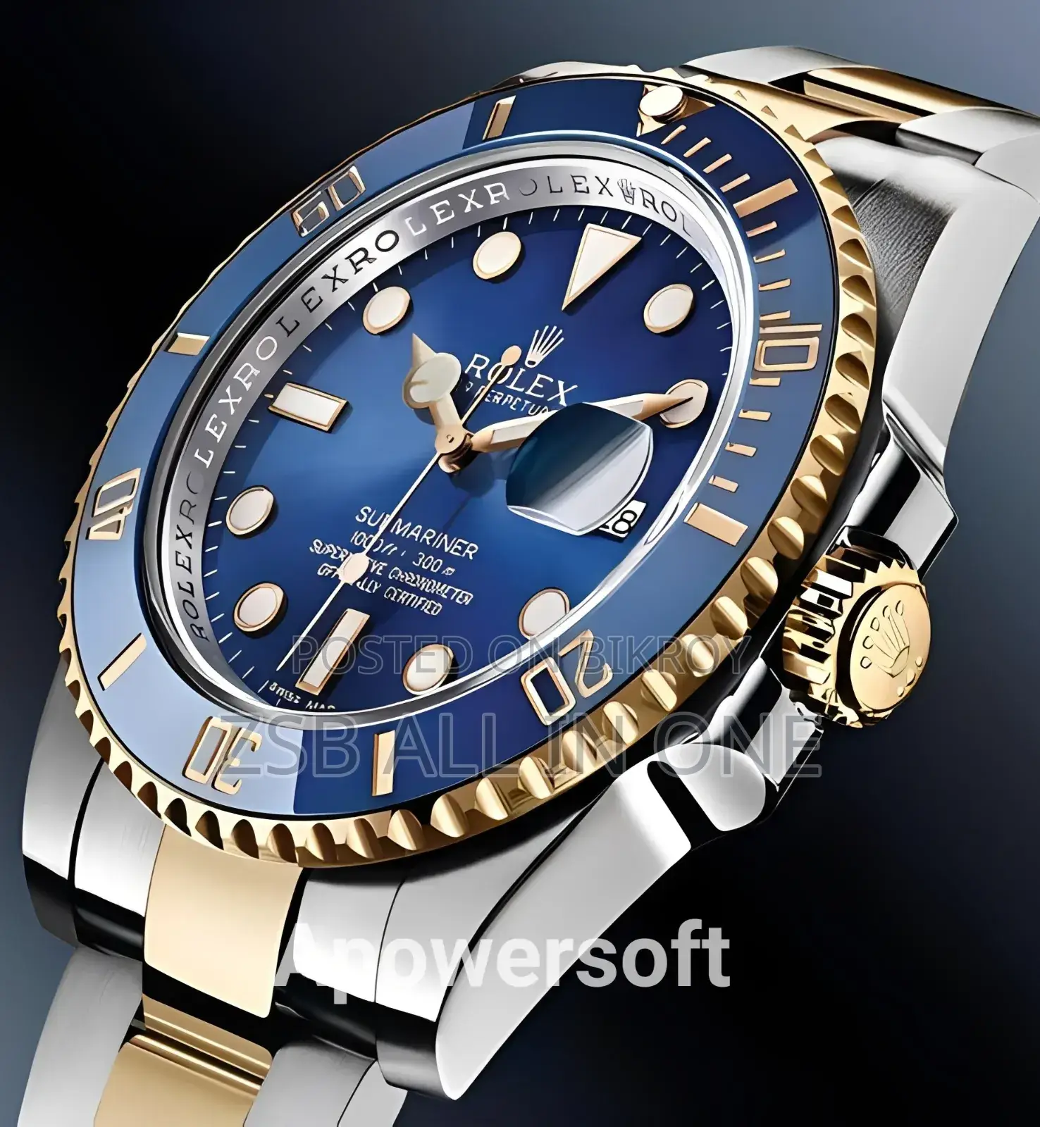 Rolex Submariner Date 116613lb Watch for Men