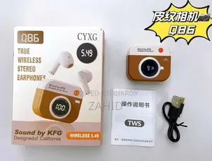 Q86 Retro Camera Style Earbuds
