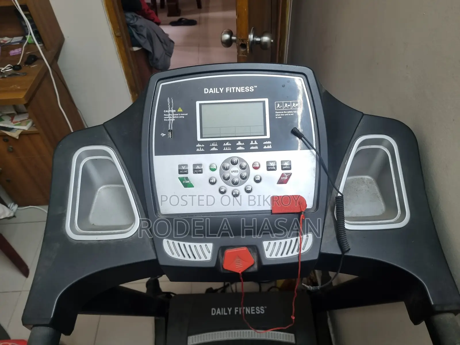 Multifunctional Foldable Motorized Treadmill