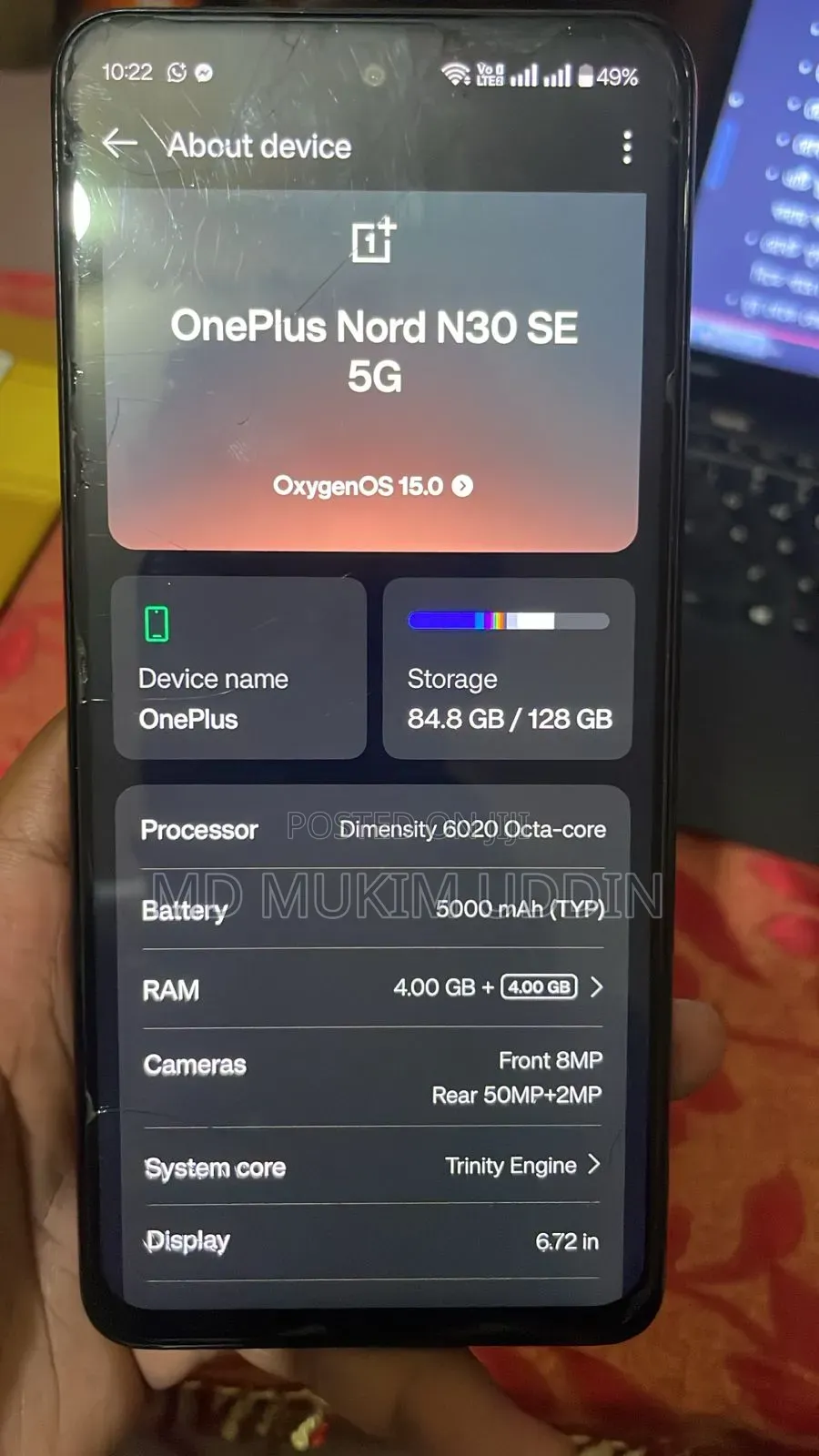 OnePlus Nord N30 128 GB Black