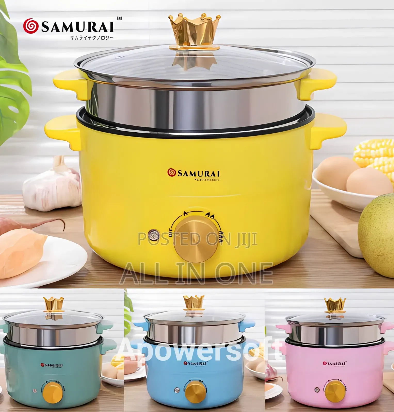 Samurai 2.8L Multi-Functional Electric Cooking Pot