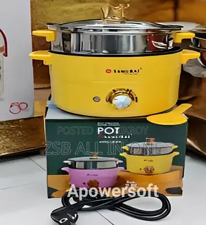 সামুরাই ২.৮ লিটার মাল্টি-ফাংশনাল ইলেকট্রিক কুকিং পট নিউ আপডেট