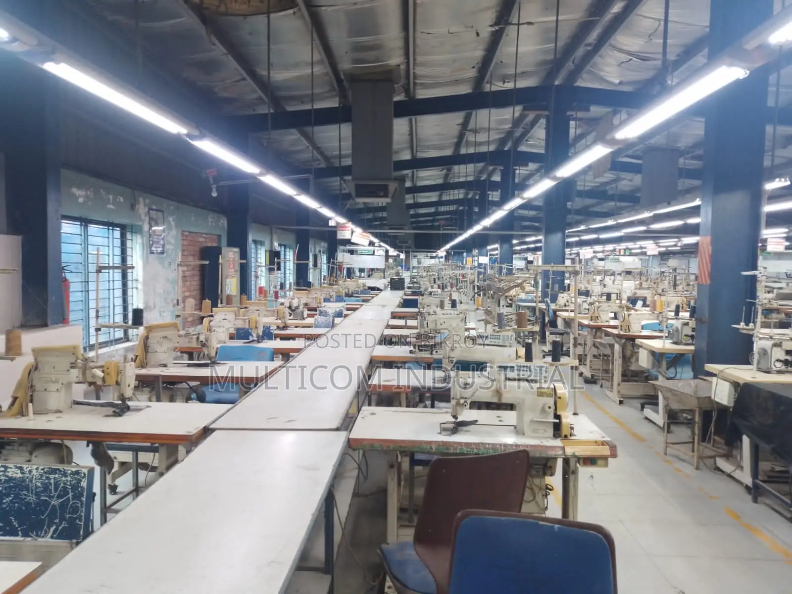 66,000 sqft. 2 storied floor building (13-line oven)