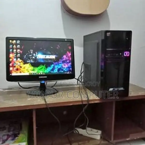 নতুন পিসি I5.3GEN.SAMSUNG 20 LED ফ্রেশ HD 128GB.RAM 8GB