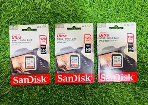 Sandisk 128gb 140 mbs memory card
