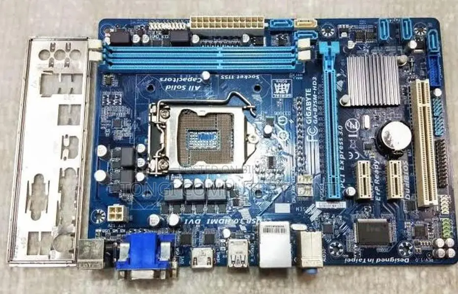 New Gigabyte H61 motherboard with 1-year warranty
