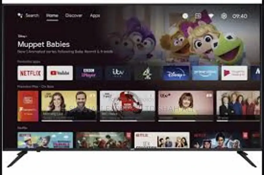 CLICK FIRE BLAST🪦 50"2+16GB RAM 🪦SMART LED TV