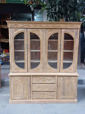 Chittagong Teak Wood Showcase (6 Feet)