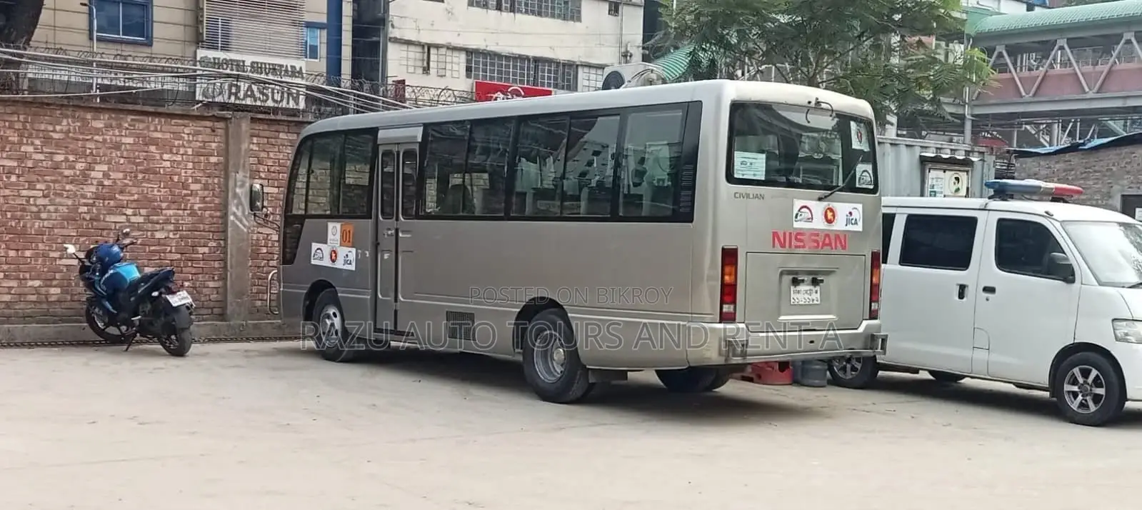 Nissan Coaster Bus For Rent