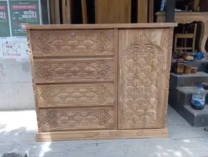 Chittagong Teak Wood Wardrobe (4ft x 5ft)