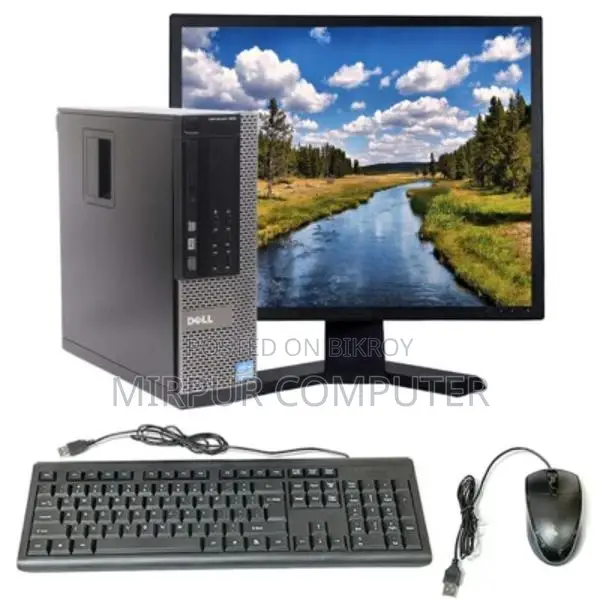 কম্পিউটার.Core I5.3gen.led 19 Dell/ssd 256gb+hd 1000gb.ram 8gb
