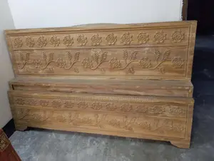 Chittagong Teak Wood Bed 6ft x 7ft