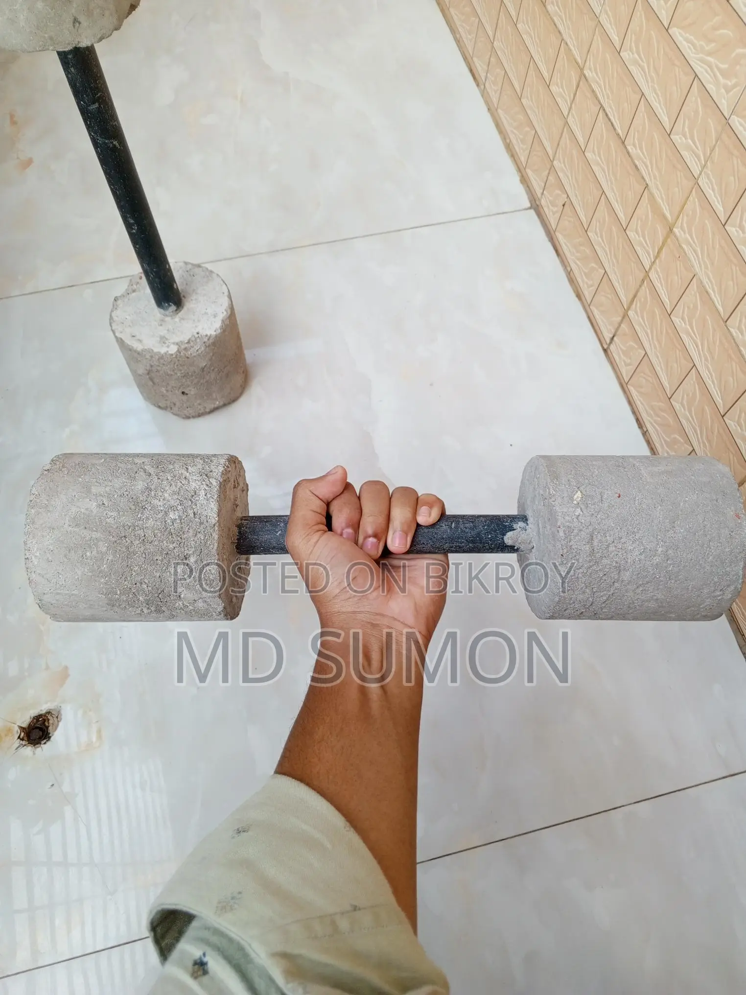 2 Piece Dumbbell, 5kg Dumbbell