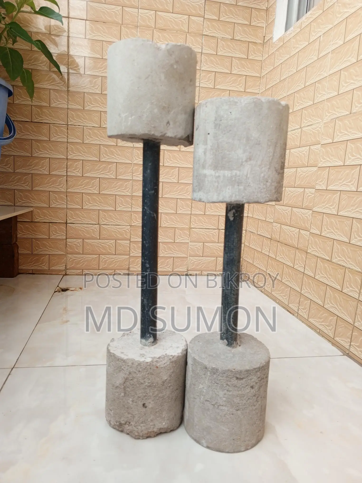 2 Piece Dumbbell, 5kg Dumbbell