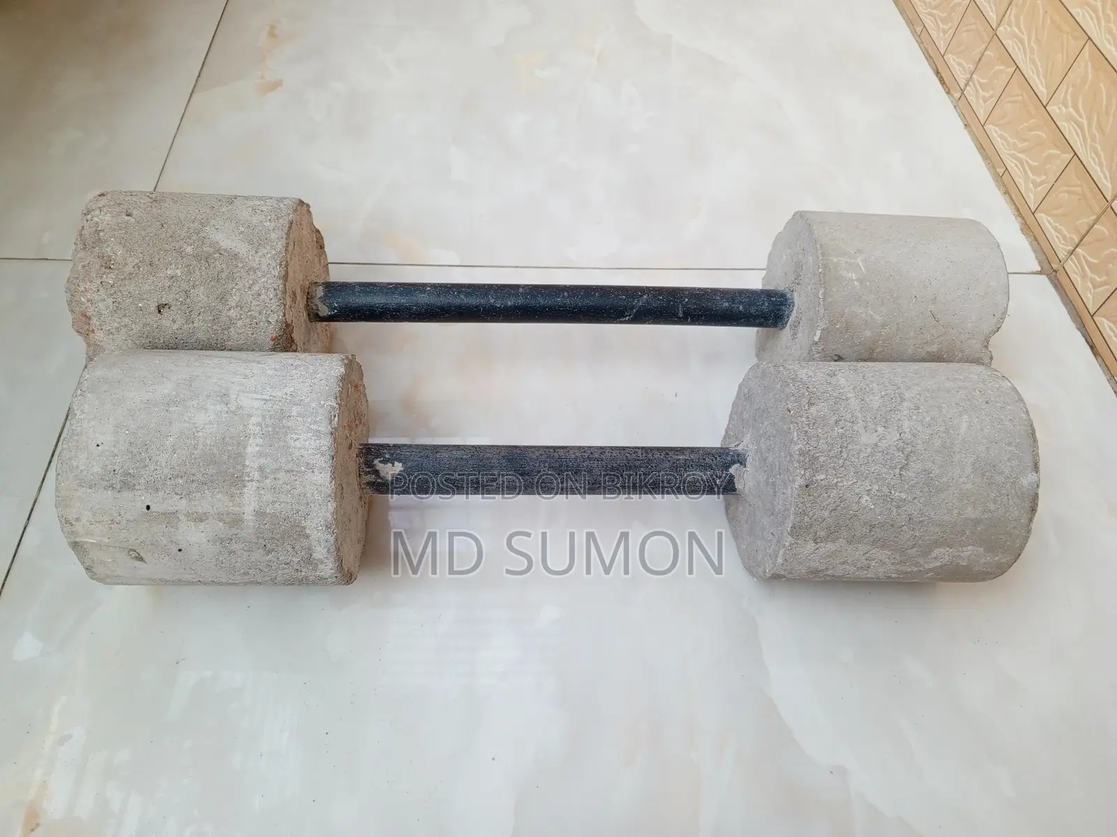 2 Piece Dumbbell, 5kg Dumbbell