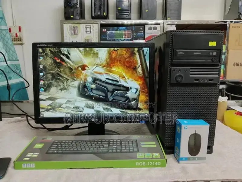 Monitor samsung/Core i5/20"LED,RAM_8GB,HD_1TB500watt.কম্পিউটার