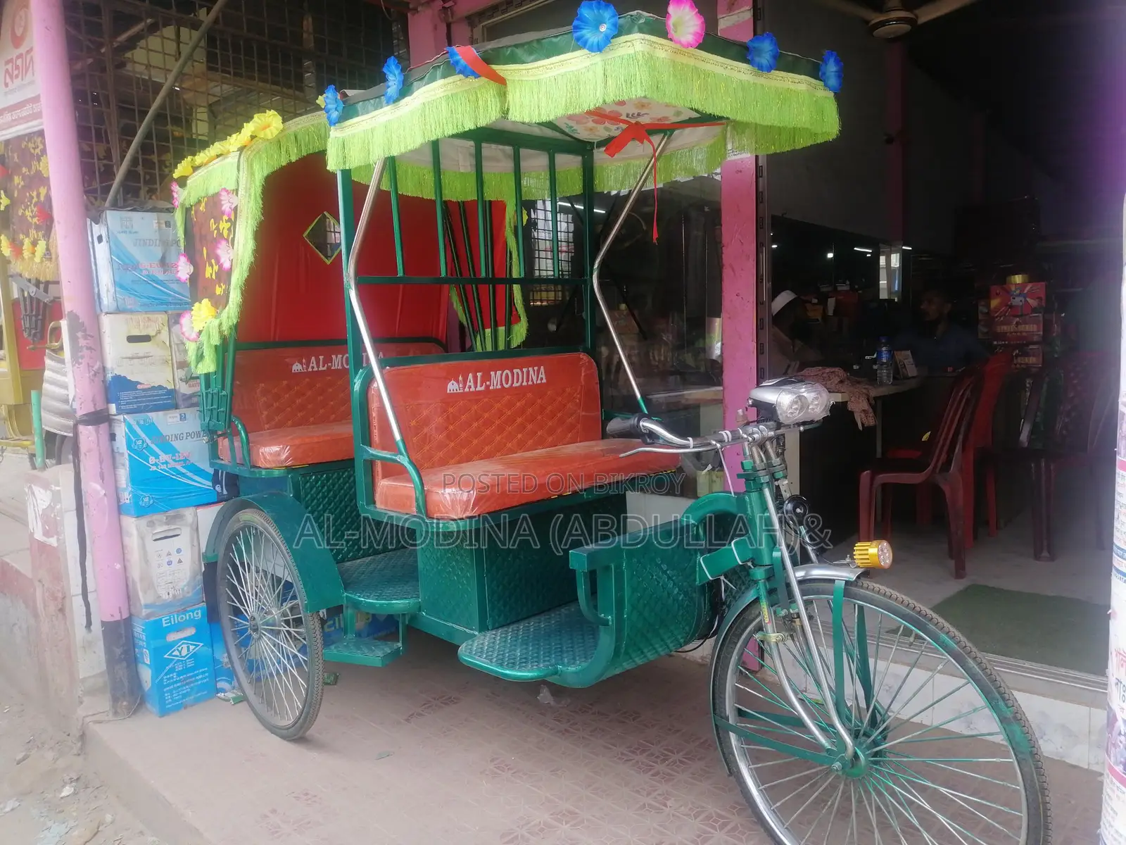 Model - 1006_ Disabled Rickshaw - With Wiring