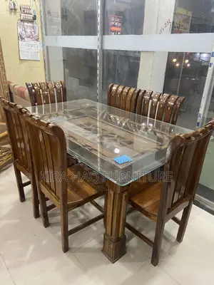 Teak Wood Dining Set with 15% Discount on 1-Year EMI