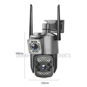 V380 Pro Dual Lens CCTV Camera Outdoor