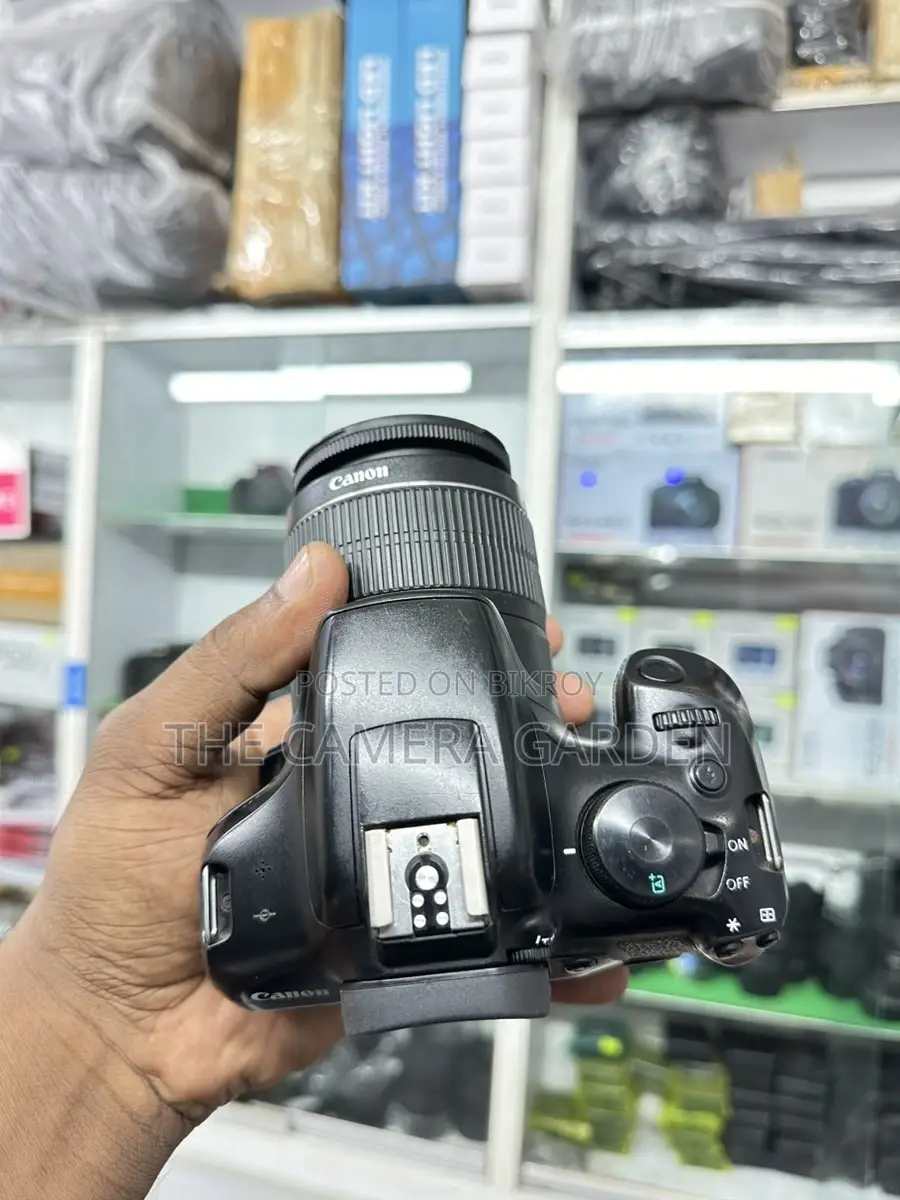 Canon 1300d with 18-55mm lens