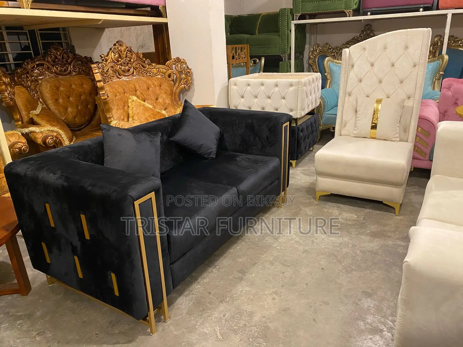Luxurious Six Seater sofa set SL286F