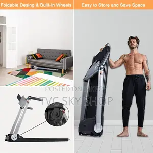 T20 Pro Installation-Free Foldable Motorized Treadmill