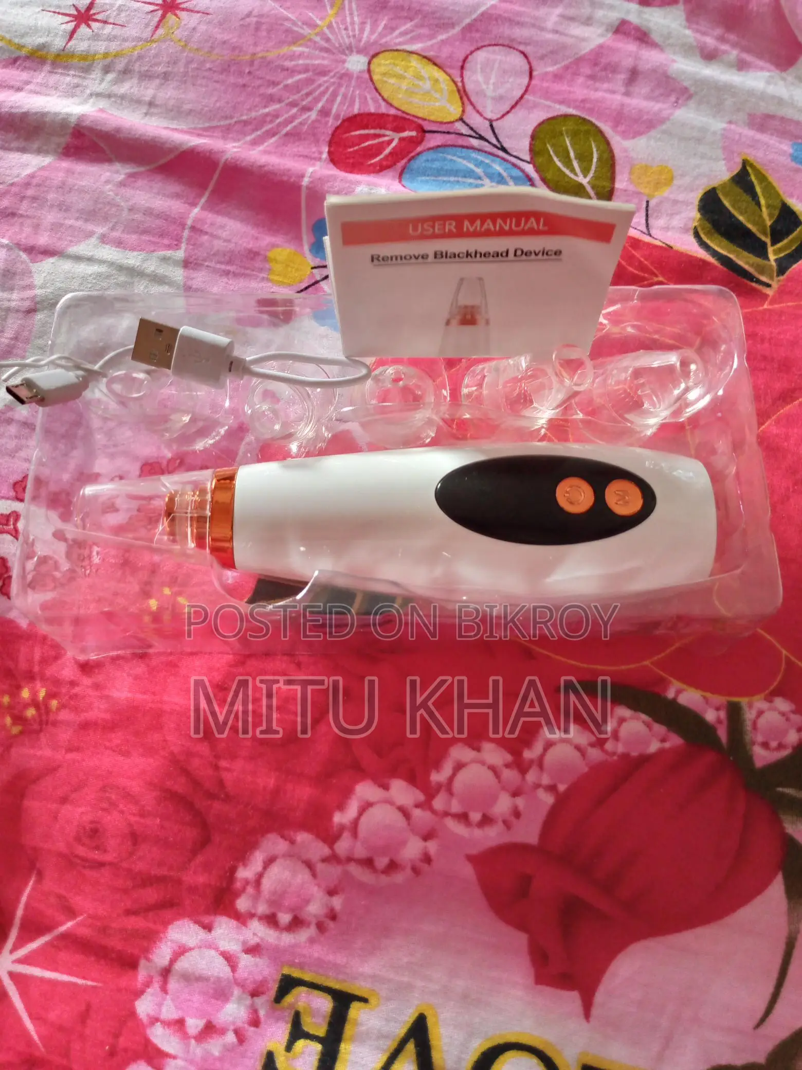 remove blackhead device