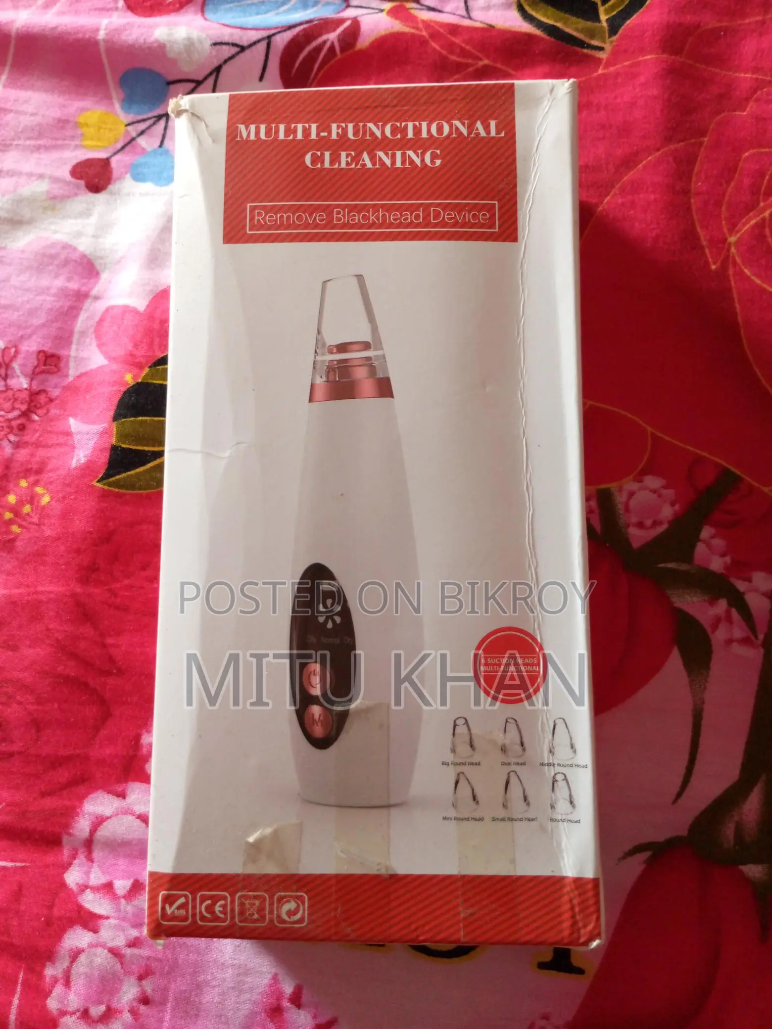 remove blackhead device