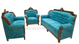 Chittagong Teak Wood Jhinuk Sofa