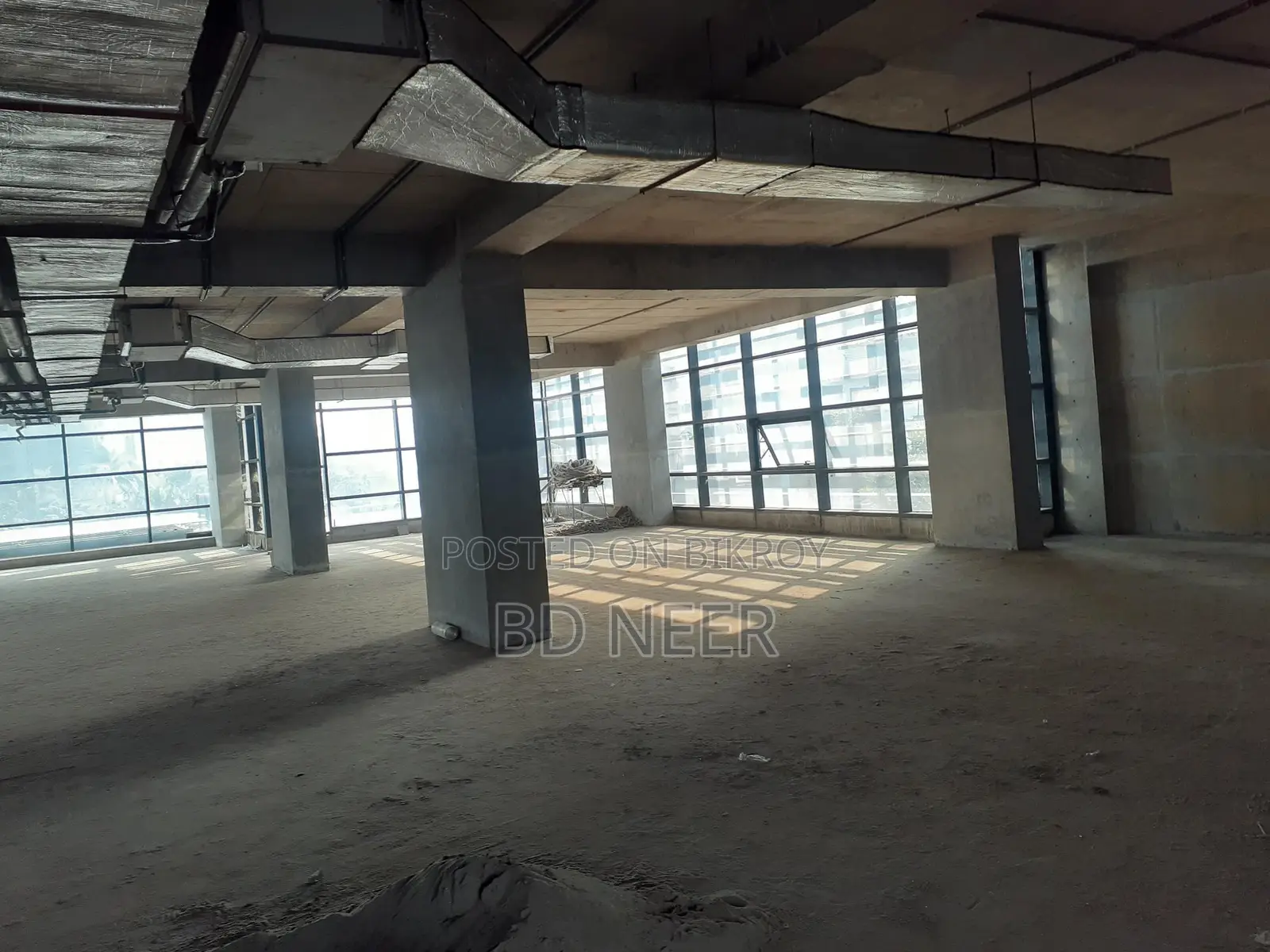100% Commercial 5000 Sqft 6th Floor Office For Rent in Gulshan Avenue