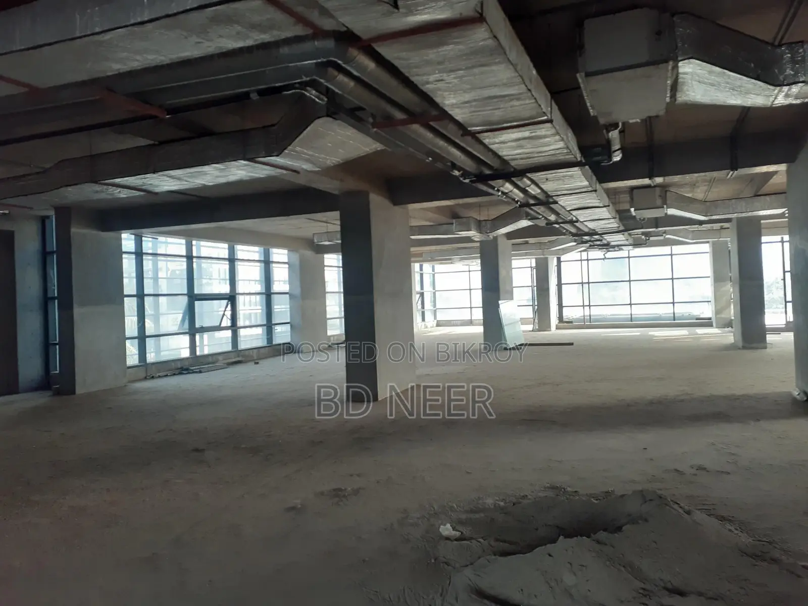100% Commercial 5000 Sqft 6th Floor Office For Rent in Gulshan Avenue