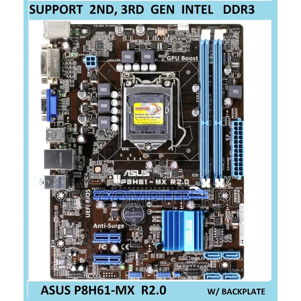Korean motherboard processor Ram 1Year Warranty