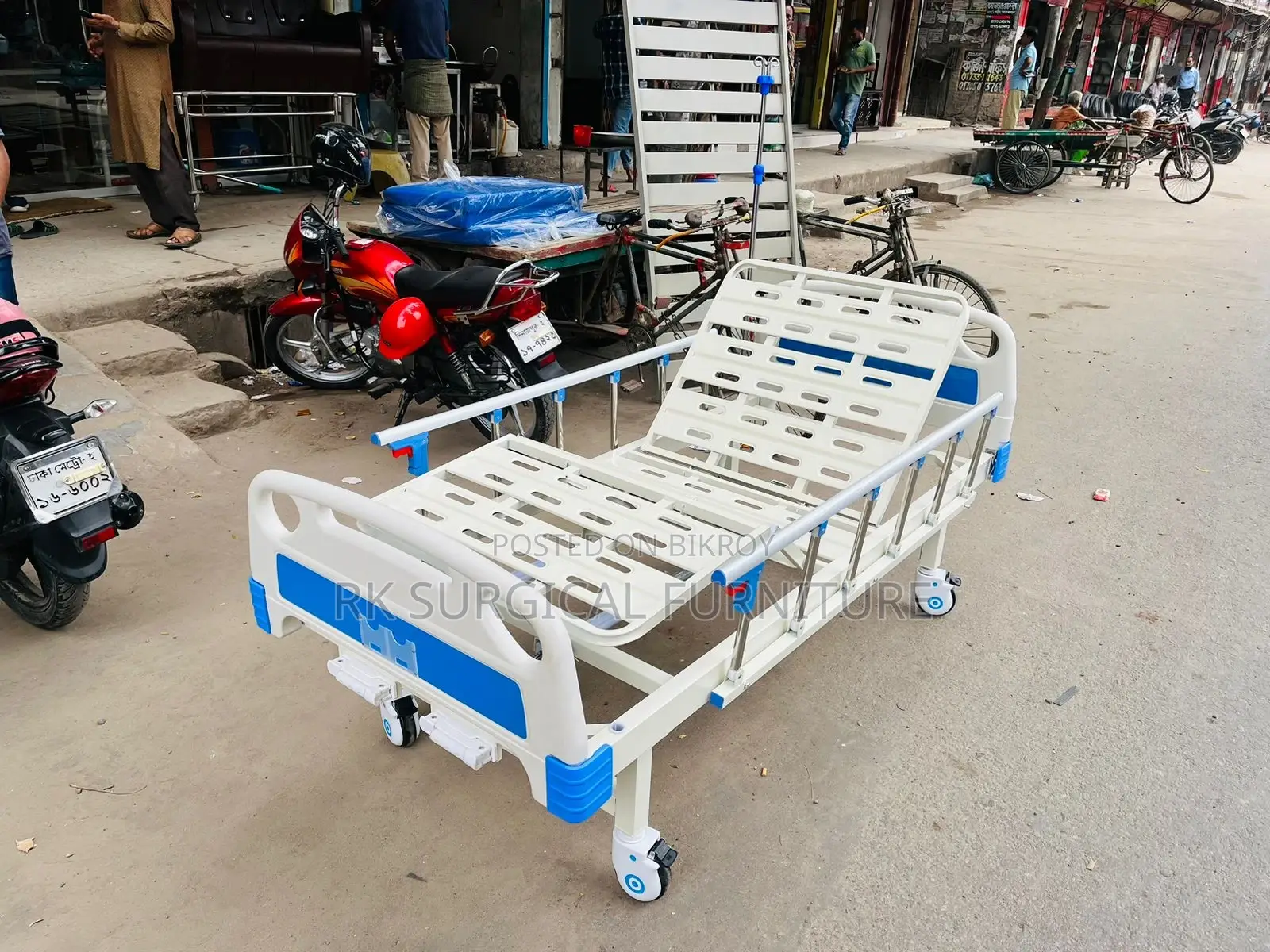 Patient Bed Two Function China Crank