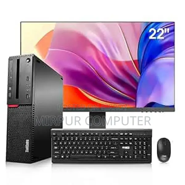 DESKTOP PC CORE I3 2GEN + 22" SAMSUNG LED + 16GB RAM + 128GB SSD