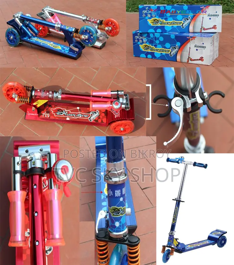 Lionman Lighting Wheel Kick Scooter 2009C For Your Kids