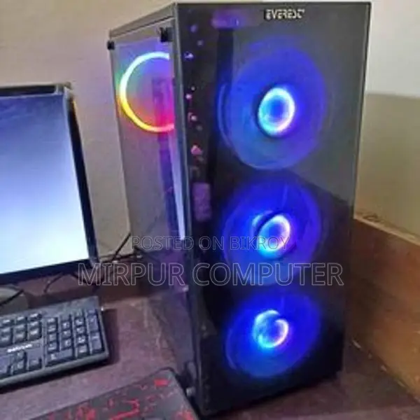 NEW GAMING Core i3 6th gen + HP 19" LED + HD 1TB + RAM 4GB