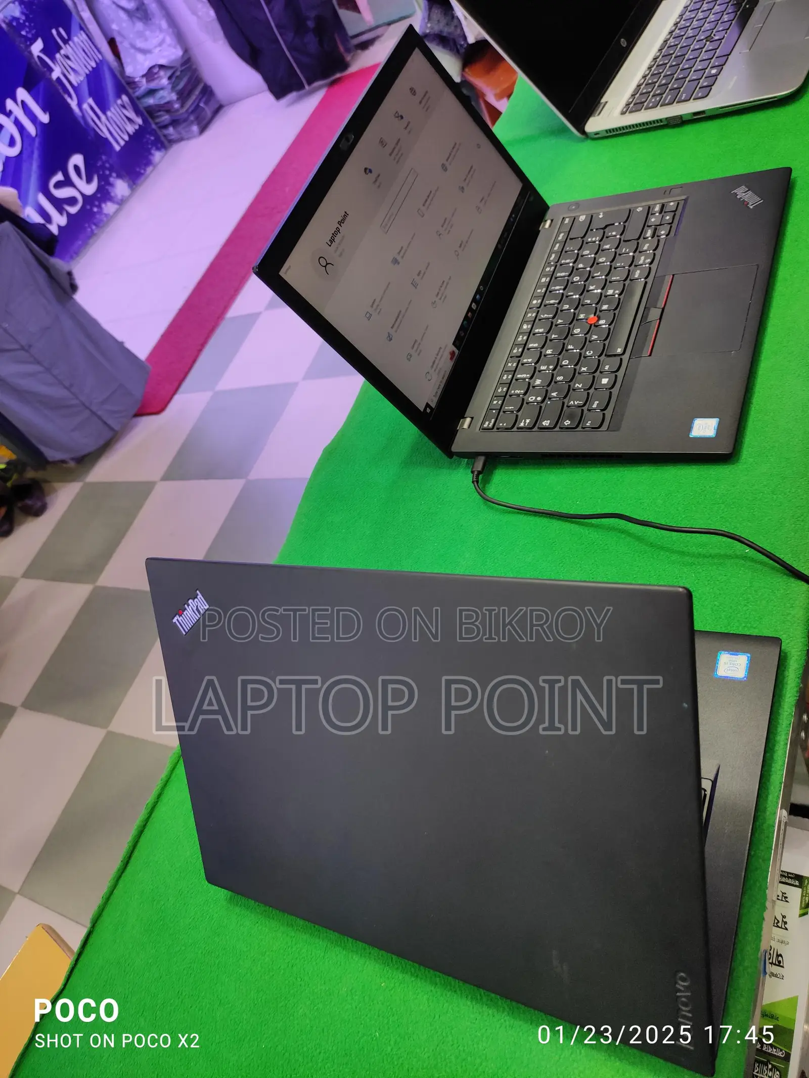Lenovo T480 i5 7th Gen: 8GB/256SSD