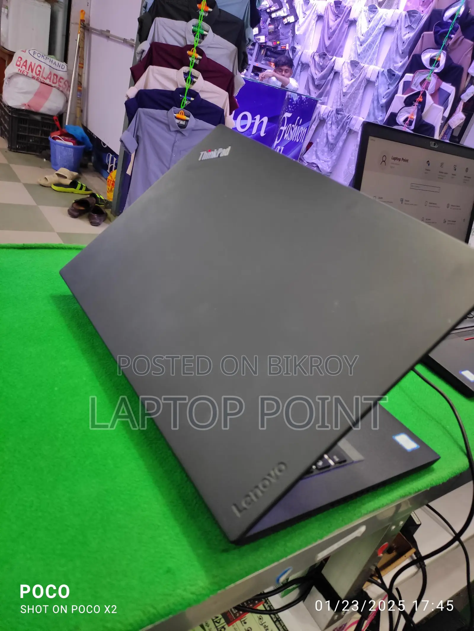 Lenovo T480 i5 7th Gen: 8GB/256SSD
