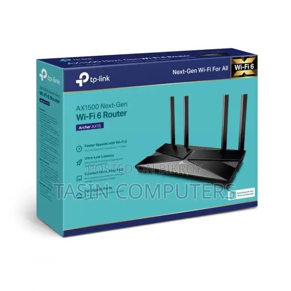 Tp-link Archer Ax15 Ax1500 Dual Band Gigabit Wifi Router