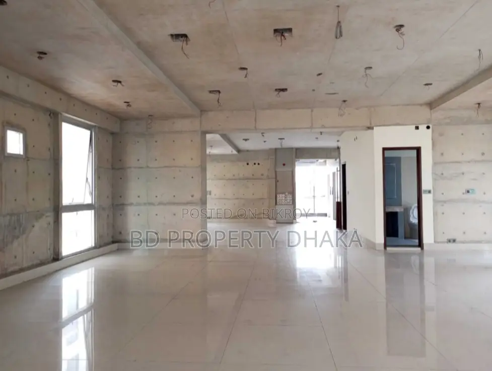 3300 Sqft Open Commercial Space Rent In Banani