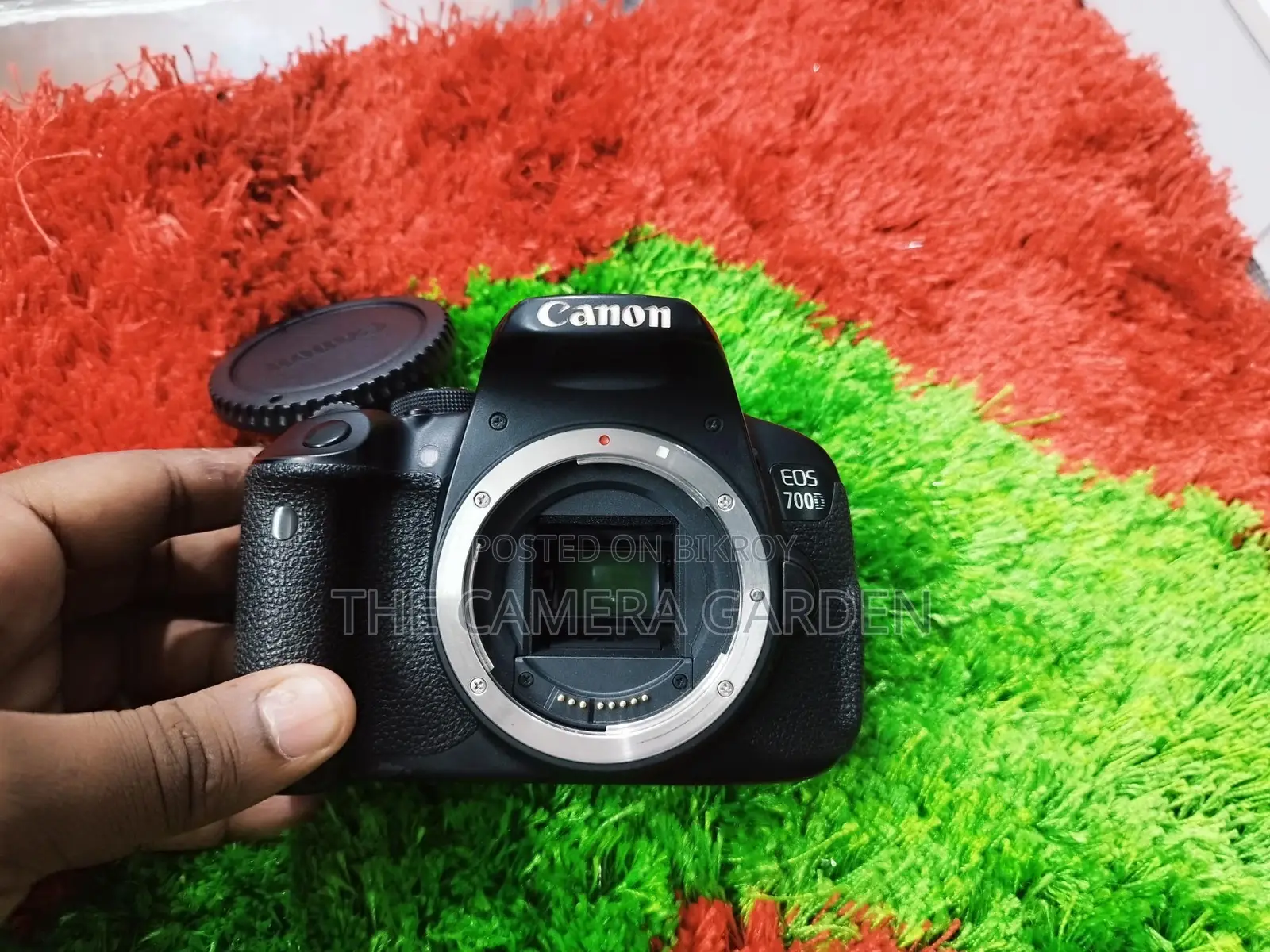 Canon 700d Body Display Shadow