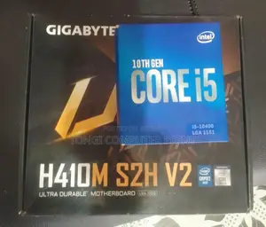 Gigabyte H410m + i3 10th Gen Processor