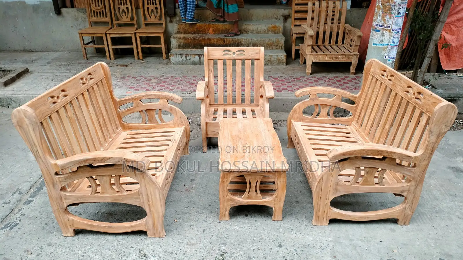 Sofa 2*2*1 & Tea Table 1 Pc