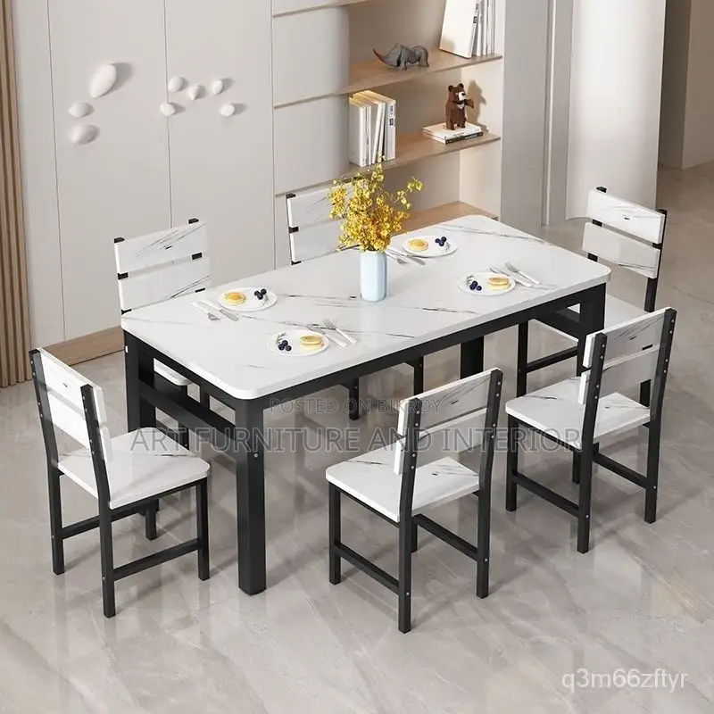 Iron Dining Table & Chair - 19
