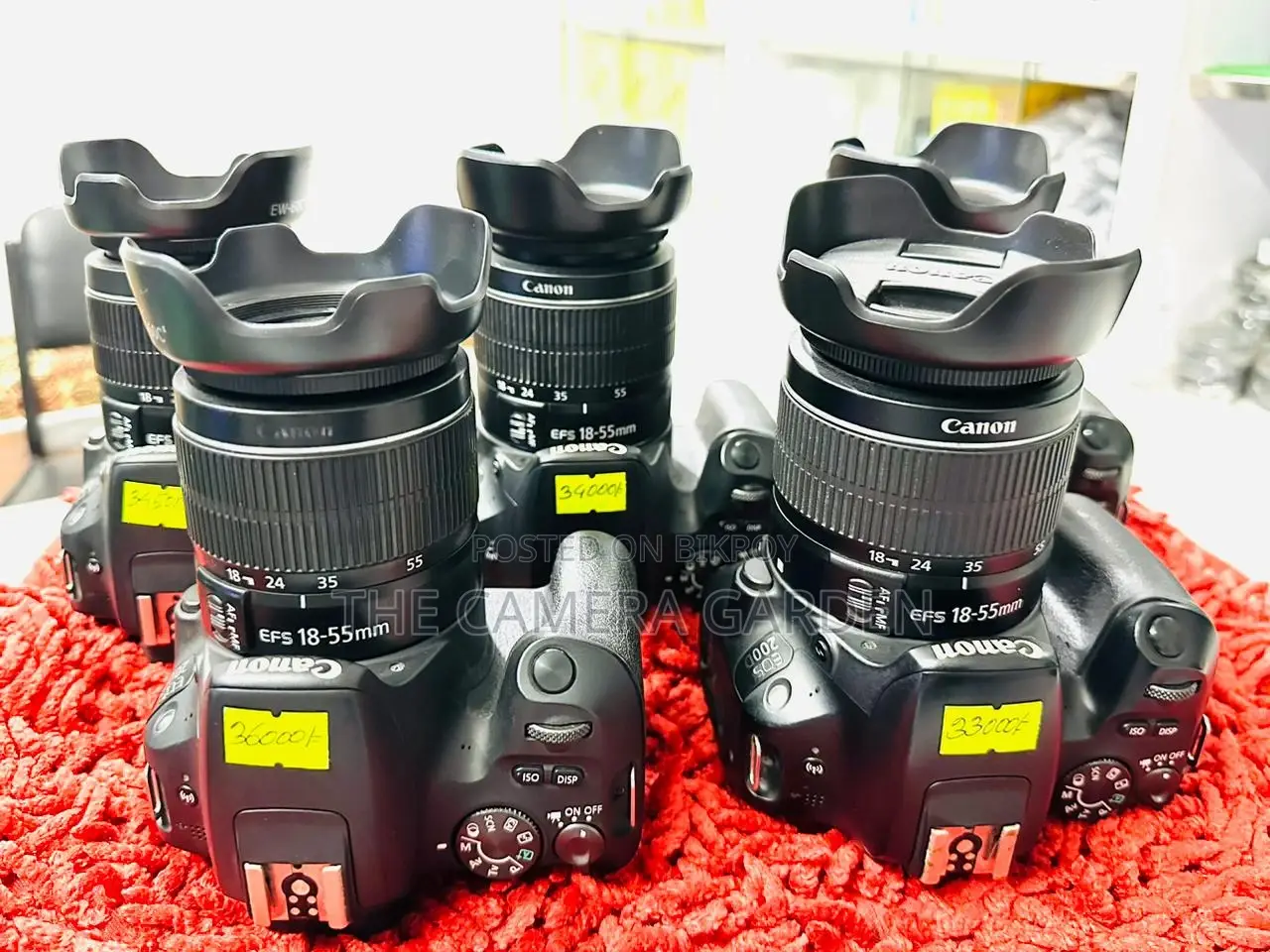 offer 2024 canon 200d with 18 55mm lens all gift