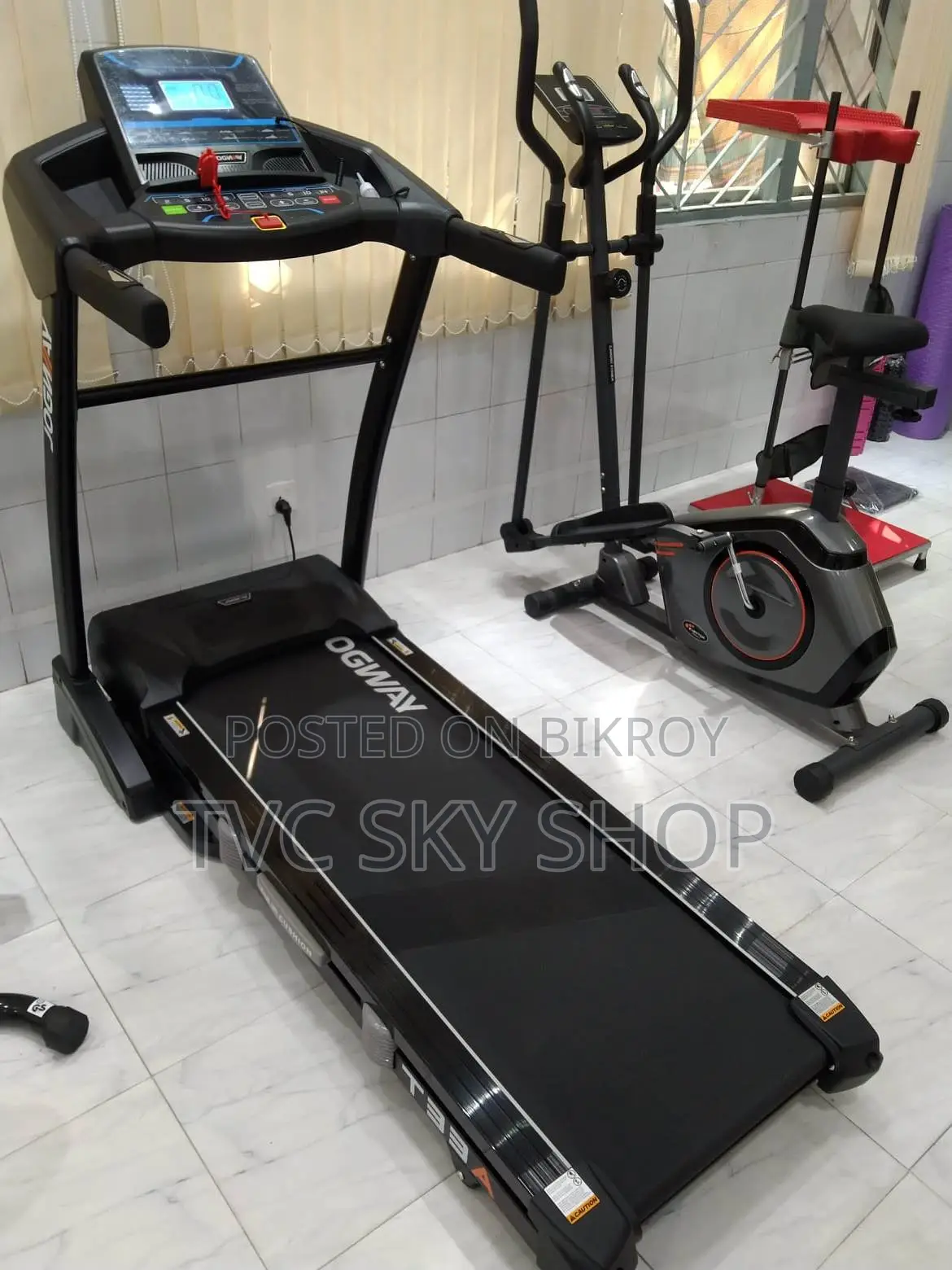 JOGWAY MOTORIZED TREADMILL T33C Capacity 135 Kg
