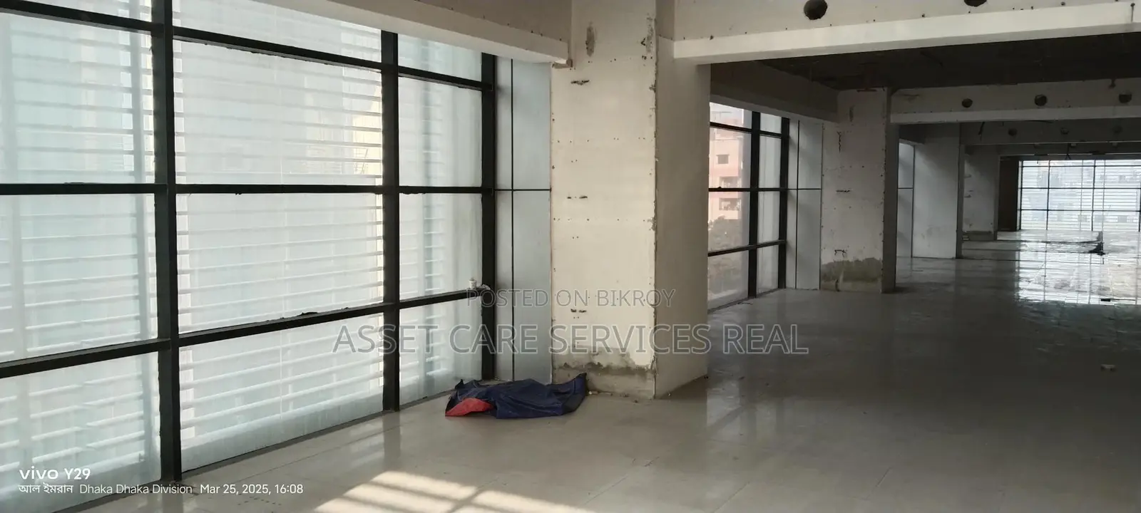 গুলশান এভিনিউতে ৬০৮০ বর্গফুটের বাণিজ্যিক স্পেস ভাড়া হবে।
