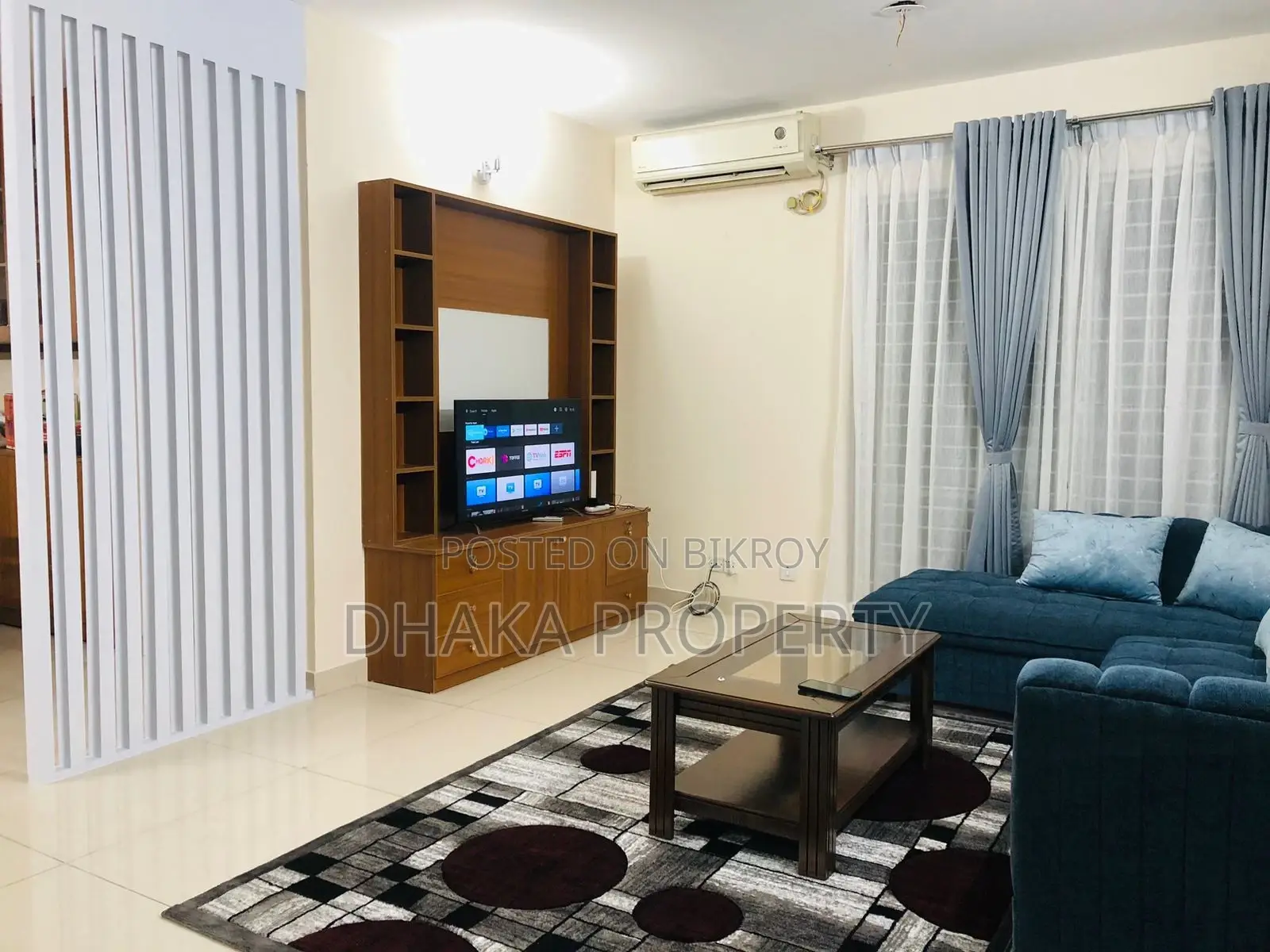 2550-Sqft Gorgeous Full Furnish Flat Rent in Gulshan-2