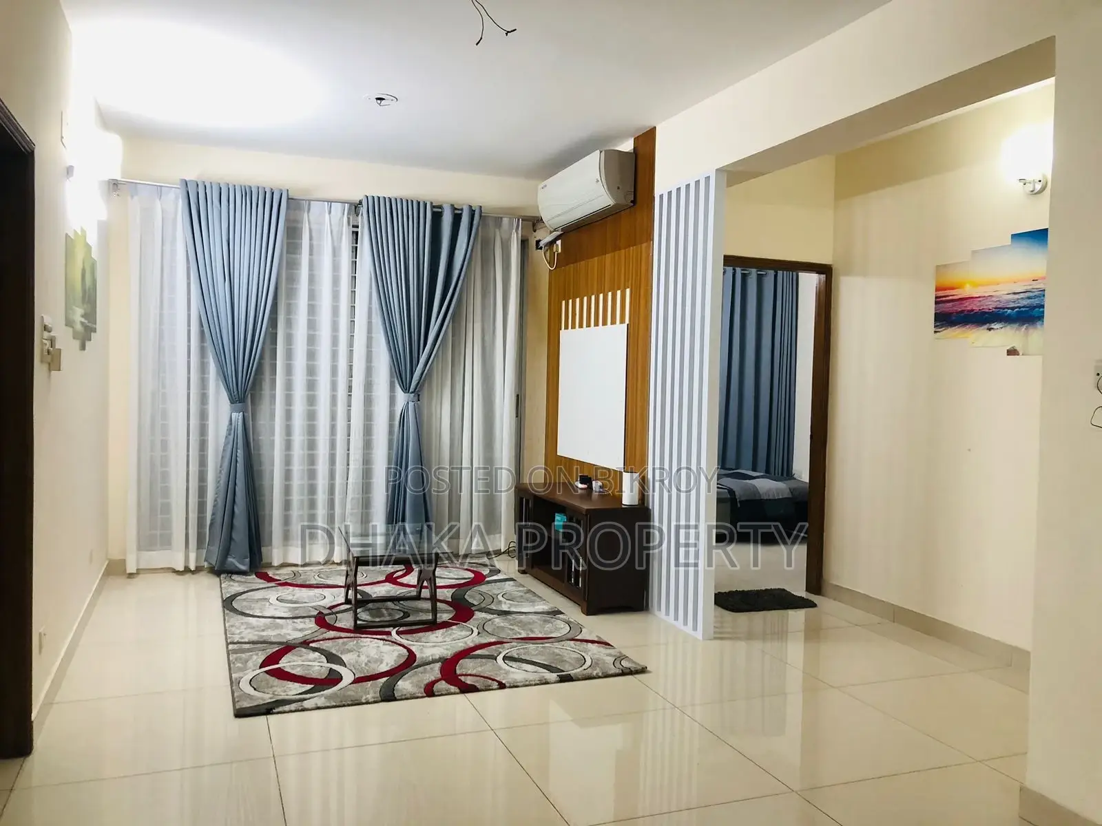2550-Sqft Gorgeous Full Furnish Flat Rent in Gulshan-2