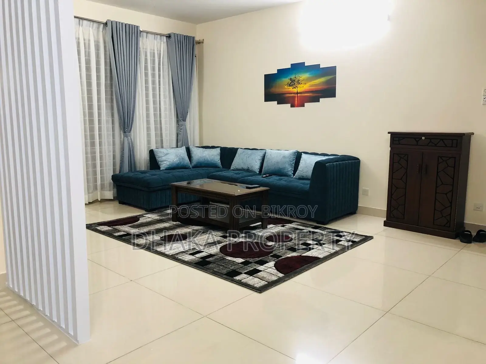 2550-Sqft Gorgeous Full Furnish Flat Rent in Gulshan-2